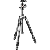 Manfrotto Be Free Trípode de viaje de aluminio con cabeza de bola y bolsa de hombro acolchada