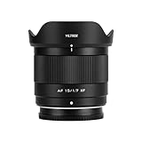 VILTROX 15mm F1.7 Fuji, AF 15mm f1.7 Gran Apertura Enfoque Automático Objetivo para Fuji Montura X, APS-C Compatible con Fujifilm X-T3 X-T4 X-T20 X-T30 X-T100 X-H2 X-H2S X-T5 X-T50 X-S20 X-M5