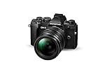 Olympus OM-D E-M5 Mark III Micro Four Thirds System Camera Kit (20 MP Sensor, 5-Axis Image Stabilisation, Powerful Autofocus, Electronic Viewfinder, 4K video, Wi-Fi), Black + 12-40mm M.Zuiko PRO Lens