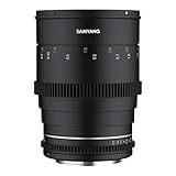 Samyang SA1611 - Lentes de Cámara Compatibles con 35MM T 1.5 MK2 Canon, Negro
