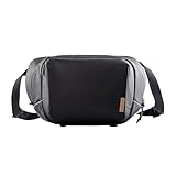 PGYTECH OneGo Solo V2 Bolso Bandolera para Cámara 10L,Mochila Camara Fotografia Profesional,Bolso Bandolera Hombre Compatible con Cámara Canon SLR/Sony/Nikon/DJI Avata 2/DJI Mavic 3/MacBook 14‘’,Negro