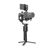 DJI Ronin-SC, estabilizador en tres ejes para cámaras, carga útil hasta 2 kg, diseño ligero, estabilidad dinámica, funciones automatizadas, apto para Canon/Sony/Panasonic/Nikon/Fujifilm