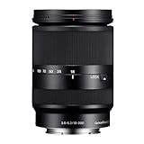 Sony Lente de Zoom de Gran ampliación E18-200 mm F3,5-6,3 SEL18200LE - Objetivo (MILC, 17/13, Telephoto, NEX-5N, NEX-VG20H, NEX-VG900, NEX-7, NEX-VG20, NEX-6, NEX-5R, α NEX-F3, Sony, Negro)