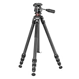 Vanguard Veo 5 264CO28 - Trípode de Viaje de Carbono, rótula de observación