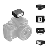 ULANZI SL01 Mini Flash de Cámara, GN8 6500K, Speedlite Manual, 4 Niveles de Potencia (1/8~1/1), Compatible con Nikon, Sony, Fujifilm, Panasonic, Diseño Compacto y Portátil, Carga Rápida Type-C