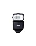 Canon Speedlite EL-10 con E-TTL II, Rango versátil de Potencia de 1/1 a 1/1024, Zapata multifunción, Ligero y Alimentado con Pilas AA.