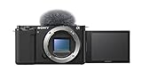 Sony Alpha ZV-E10 Camara vlog+ Sony ECM-W2BT - Microfono inalambrico con conectividad Bluetooth
