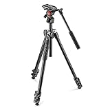 Manfrotto 290 Light trípode con cabeza fluída Befree Live