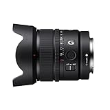Sony e 15 mm F1.4 G - Objetivo Gran Angular APS - C (SEL15F14G), Negro