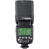 Godox tt685 N Speedlite HSS 1/8000s GN60 Think Lite 2,4 GHz TTL Flash Luz para Nikon Cámara Negro