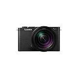 Panasonic Lumix DC-S9HE-K Cámara Vlog, Puerta Abierta, Fotograma Completo, Sin Espejo, 24,2 MP, 6K/4K, PDAF 779, Estabilización De Imagen, Angulo Libre, WiFi 5 GHz, Negro, Lente 28-200 mm (Zoom x7)