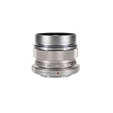 Olympus M.Zuiko - Objetivo Digital ED 12 mm F2.0, longitud focal fija rápida, apto para todas las cámaras MFT (modelos Olympus OM-D & Pen, Serie G de Panasonic), plata