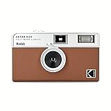 Kodak Ektar H35 cámara de película de Medio fotograma, 35 mm, Reutilizable, sin Enfoque, Ligera (marrón) (película y batería no Incluidas)
