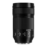 Panasonic S-R70300E Teleobjetivo Compacto con Zoom para cámaras de Montura M4/3 (Focal 70-300 mm, Estabilizador Óptico O.I.S, Lumix S, F4.5-5.6 Macro, Resistente Polvo, Agua, Congelación) Negro