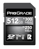 Tarjeta de Memoria ProGrade Digital SDXC UHS-II V90 300R (512GB)