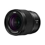 Panasonic LUMIX S Series Lente de cámara, 18 mm F1.8 L Lente Intercambiable para cámaras Digitales de Marco Completo sin Espejo - S-S18