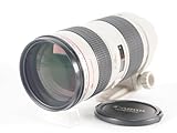 Canon EF 70-200mm f/2.8L USM - Objetivo para Canon (Distancia Focal 70-200mm, Apertura f/2.8-32, Zoom óptico 2.8X,diámetro: 77mm) Blanco