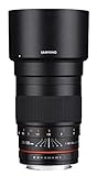 Samyang SY135M-C 135mm f/2.0 ED UMC Teleobjetivo para cámaras Canon EF Digital SLR, Color Negro