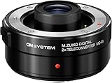 OM SYSTEM MC-20 2X Teleconvertidor, Doble Distancia Focal para Muchos Objetivos Olympus M.Zuiko, Resistente a Las inclemencias meteorológicas, Alcance máximo para fotografía Macro y de Fauna Salvaje