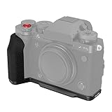 SMALLRIG X-T5 Empuñadura en Forma de L para Cámara FUJIFILM X-T5, Placa de Liberación Rápida Integrada para Arca,Empuñadura Ergonómica de Silicona, Botón de Obturador - 4260