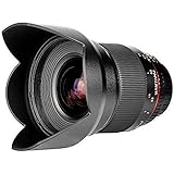 Samyang 16mm T2.2 ED AS UMC CS Fujifilm X MILC - Objetivo (MILC, 13/11, Objetivo Ultra Ancho, 0,2 m, Fujifilm X, Manual)