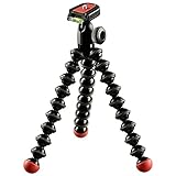 Joby GorillaPod JB01300-BWW - Trípode de Acción, Mini Flexible con Adaptador para GoPro, 360 y otras Cámaras de Acción, Peso hasta 500 g