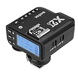 Godox X2T-C Disparador de Flash 1/8000s,TTL, HSS, 2,4 G, Pantalla LCD, transmisor Remoto inalámbrico, Compatible con cámara Canon/Godox V1/TT350C/V860III-C/TT685IIC/AD200Pro