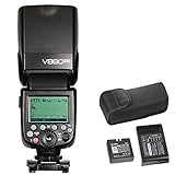 Godox Ving V860II-N - Cámara flash Speedlite TTL 2.4G HSS Speedlight para Nikon DSLR Cameras Nikon D800 D700 D7100 D7000 D5200 D5100 D5000 D300 D300S D3200 D3100 D300000 0 D20. 0 D70S D810 D610 D90 D750