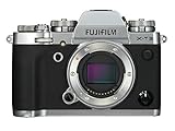 Fujifilm X-T3 - Cámara de objetivo intercambiable sin espejo, con sensor APS-C de 26,1 Mpx, video 4K/60p DCI, pantalla táctil, WIFI, Bluetooth, Plata