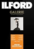 Ilford Galerie Prestige Fine Art Smooth Pearl 270 gsm 4 x 6 Pulgadas – 102 mm x 152 mm, 50 Hojas