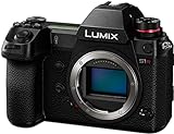 Panasonic Lumix S1R Body - Caja MILC 47,3 MP CMOS 6000 x 4000 píxeles, negro - Cámaras de fotos digitales (47,3 MP, 6000 x 4000 píxeles, CMOS, 4K Ultra HD, pantalla táctil, negro)
