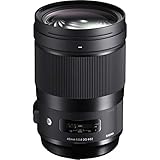 Sigma F1.4 DG HSM Art - Objetivo Standard réflex 40 mm para Nikon, Color Negro