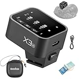 Godox X3N X3-N 2.4G OLED-Pantalla Táctil Disparador Flash TTL inalámbrico Disparador con Conversión de TCM con batería de Iones de Litio incorporada de 3.7V 850mah para Nikon-Cámara (X3N)