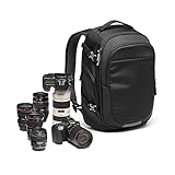 Manfrotto Advanced Gear III Backpack for Camera and Laptop, Mochila para Cámara Réflex/sin Espejo con Objetivos, Divisores Acolchados Intercambiables, Accesorio para Trípode, Accesorios Fotografía