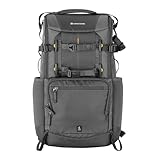 VANGUARD Alta Sky 68 Backpack for Pro DSLR/Mirrorless Camera with Grip Attached and 600mm/800mm Lens Mochila para cámara, Gris, Unisex Adulto