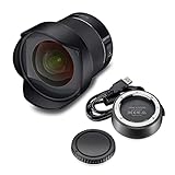 SAMYANG AF 23277 F2.8 DSLR - Foco automático para Canon EF 8008 + estación de Lente Gran Angular con Distancia Focal Fija de 14 mm, Enfoque automático, para cámaras Canon EF Mount, Color Negro