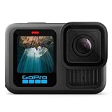 GoPro HERO13 Black - Cámara de acción Resistente al Agua con vídeo 5.3K60, fotografía de 27 MP + compatibilidad con Lentes Serie HB