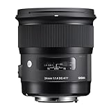 Sigma 24 mm / F 1.4 DG HSM Art - Objetivo para Nikon, color negro