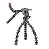 JOBY GorillaPod - Kit 3K Video Pro, Trípode Profesional Flexible con Rótula de 2 Vías para Cámaras DSLR, CSC/Sin Espejo y de Vídeo, Peso hasta 3 kg, JB01562-BWW