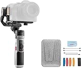 Zhiyun Crane M2S Cámara Estabilizador, Gimbal para Sony A7IV A7III A7S3 A6400 FUJIFILM XT4 XS10 XT30, 3 Ejes Estabilizador para Cámara de Acción/Smartphone/Cámara DSLR