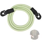 NEEWER Correa de Hombro para Cámara, Correa de Cuello de Cuerda de Escalada de Nylon Tejida Redonda Duradera con Llaveros y Solapas Protectoras para Cámara DSLR& sin Espejo, 43'/110cm, Verde, CA098