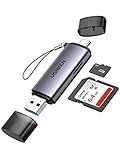 UGREEN 2 en 1 Lector Tarjetas SD USB C USB 3.0 Adaptador Tarjeta de Memoria SD y Micro SD Card Reader Tipo C Compatible con iPhone 17 Pro MAX Air MacBook Pro Air iPad Pro Galaxy S25 S24