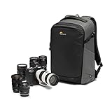 Lowepro Flipside BP 400 AW III Mochila para Cámara Sin Espejo y DSLR - gris oscuro - acceso posterior - acceso lateral - Divisores Ajustables - para Cámaras como Sony α7 - LP37353-PWW