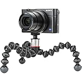 JOBY GorillaPod 500 - Trípode Mini Flexible con Rótula Integrada para Cámaras 360 y Compactas, Peso hasta 500 g, JB01502-BWW