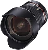Samyang F1120406101 - Objetivo fotográfico DSLR para Sony E (Distancia Focal Fija 10mm, Apertura f/2.8-22 ED AS NCS CS), Negro