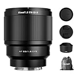 VILTROX AF 85mm F1.8 FE Objetivo fotograma completo para montura Sony E, 85mm f/1.8 Objetivo principal retrato enfoque compatible con Sony a7RIV a9 a7RII a7RIII a7III a7C FX3 ZVE1 A1 a6600 a6700 a6400