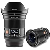 VILTROX AF 16mm F1.8 FE Objetivo Gran Angular para Sony E-Mount Cámaras (Distancia Focal Fija, Enfoque Automático, Cuadro Completo, f1.8-f22, Negro)