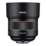 ROKINON F1.4 - Lente de teleobjetivo de Alta Velocidad para Nikon F (85 mm)