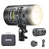 Godox RS60Bi - Lámpara de vídeo LED (60 W, 2800 K-6500 K, compatible con el control de aplicación integrado, RDM DMX CRI97+ TLCI98+