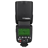 Godox TT685S - Flash TTL autoflash GN60 Speedlite electrónico 5600K HSS 1/8000s 2.4G inalámbrico X para cámara de fotos Sony